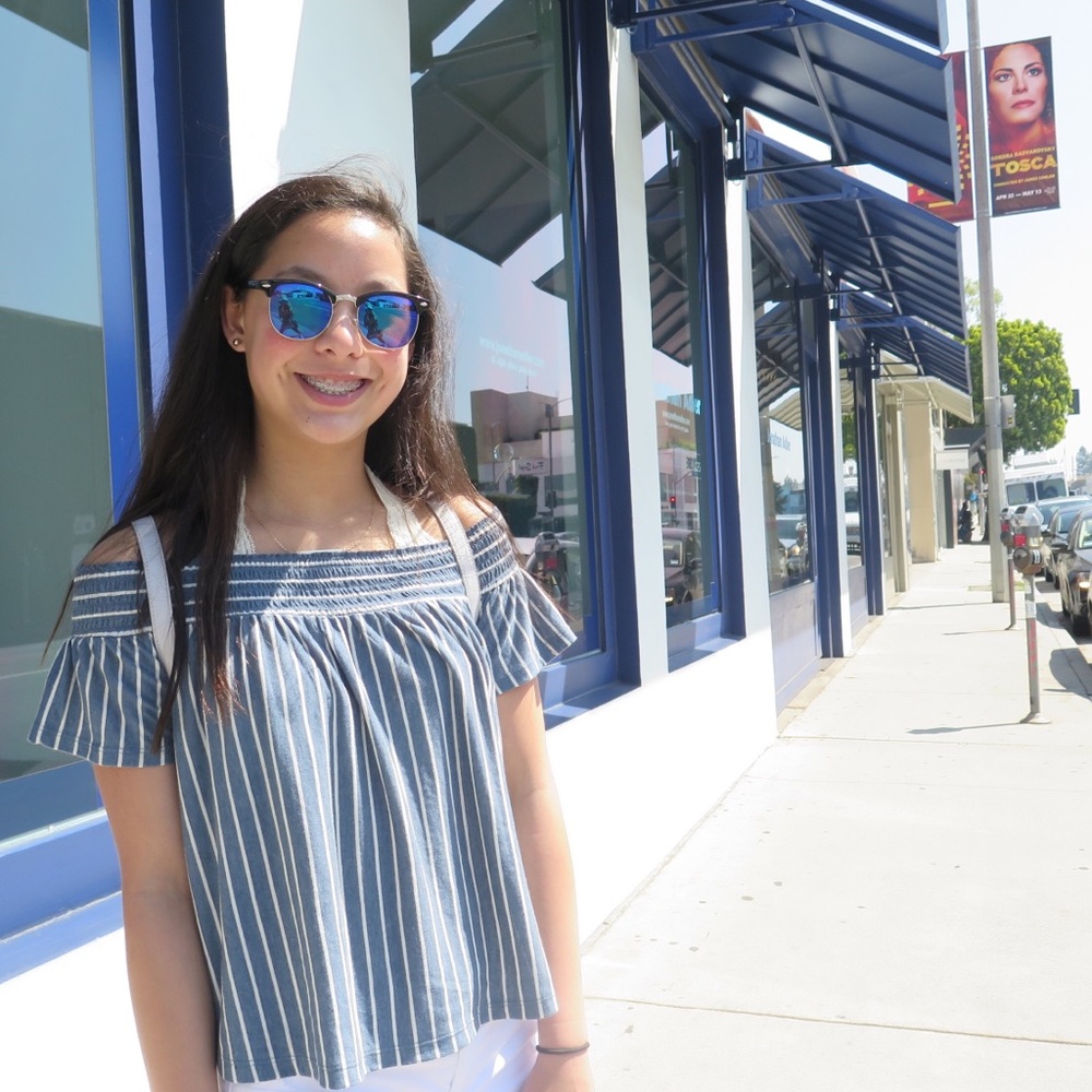 off the shoulder stretchy shirt